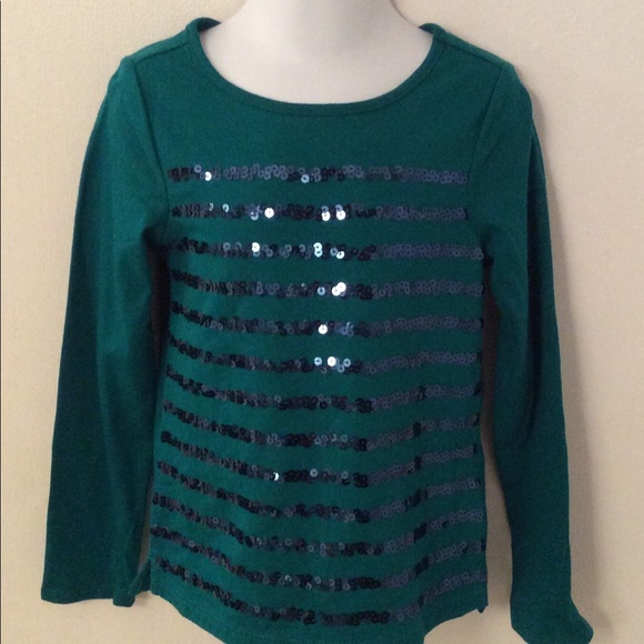 🤑Lands Endlong sleeve shirt. Size (4) Sm - Picture 1 of 5